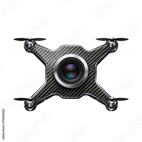 Drone Camera Icon – Quadcopter Lens Aerial Photography