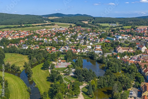 Wallpaper Mural Ausblick auf Neunburg vorm Wald im Kreis Schwandorf in der Oberpfalz Torontodigital.ca