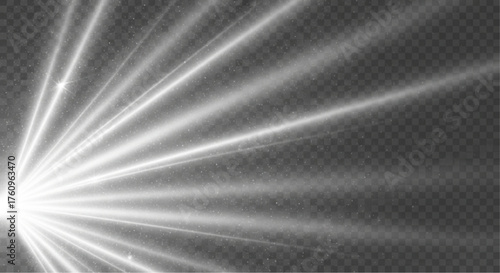 Dynamic bursts of light streaks across the frame, showcasing a dazzling display of energy and motion. This image encapsulates the essence of speed. vector illustration