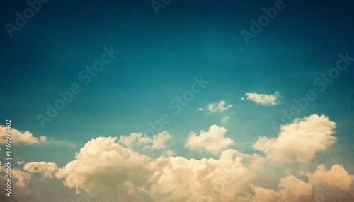vintage sky texture with copy space