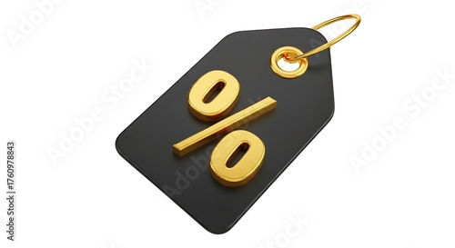 Unlock incredible savings with this eye-catching gold percentage off tag, perfect for retail promotions and boosting sales, a must-have for business marketing