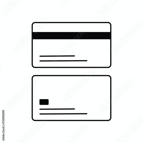 The Boath Side of an Old ATM Card and Security Features