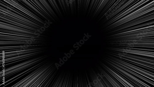 Fast Motion Streaks – 4K Speed Line Effect with Alpha