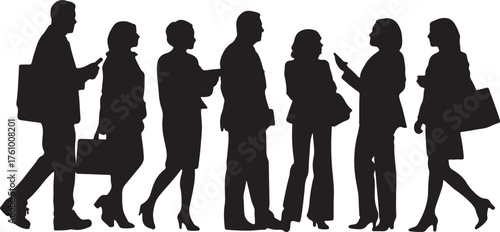 Office Workers Silhouettes – Business People Vector Illustrations.

Description:
Clean vector illustrations of office workers, including men and women in professional poses. Ideal for corporate.