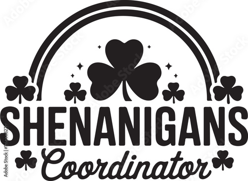 Shenanigans Coordinator Concept Representing Fun Mischief and Playful Activities