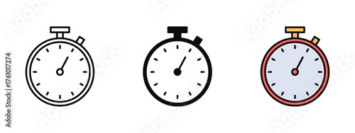 ChatGPT said:

Timer icon collection designed in stroke, fill, and color variations, isolated on a white background. Perfect for mobile apps, web interfaces, productivity dashboards, and time manageme