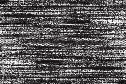 Vector fabric texture. Distressed texture of weaving fabric. Grunge background. Abstract halftone vector illustration. Overlay to create interesting effect and depth. Black isolated on white. EPS10.
