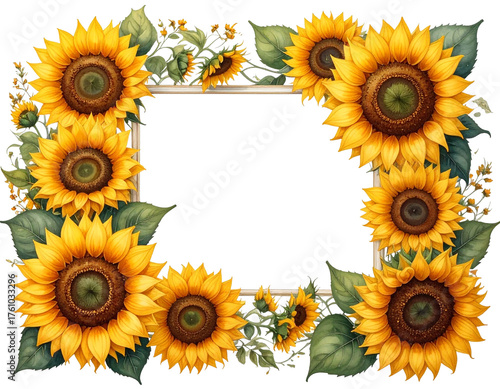 Hintergrund Sonnenblumen