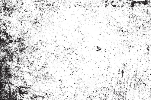 Scratched Grunge Urban Background Texture Vector. Dust Overlay Distress Grainy Grungy Effect. Distressed Backdrop Vector Illustration. Isolated Black on White Background. EPS 10.