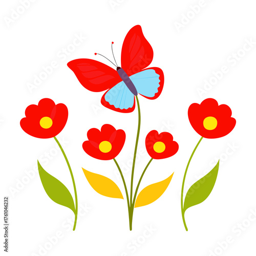 floral background with flowers