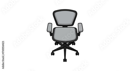 office chair ergonomic gray office chair design perfect for home office setups or professional workspaces ideal for workplace efficiency support and comfort