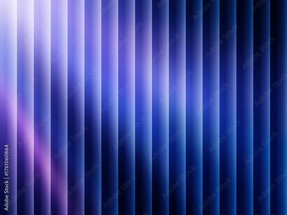 Obraz premium Stylish Shimmering Blue Vertical Stripes Backdrop Background Pattern for Design