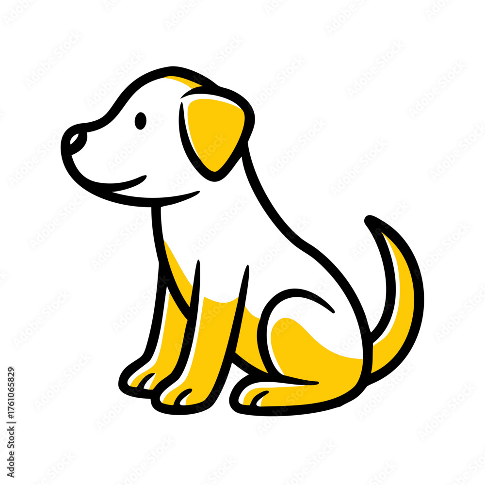 Obraz premium dog and bone