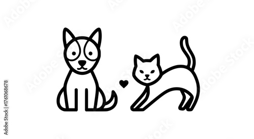 A Heartwarming Friendship Between A Dog And A Cat