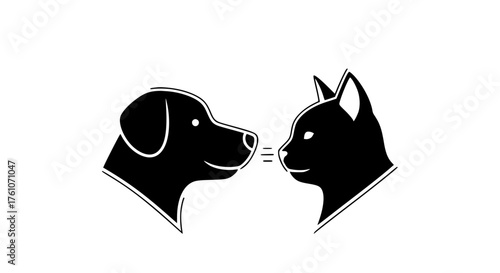 Dog Equals Cat Equality Symbol for Pets