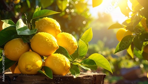 lemons in a basket