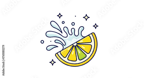 Sour taste outline icon vector
