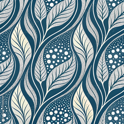 seamless floral pattern with flowers