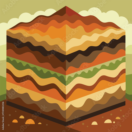 vector illustration of an abstract background