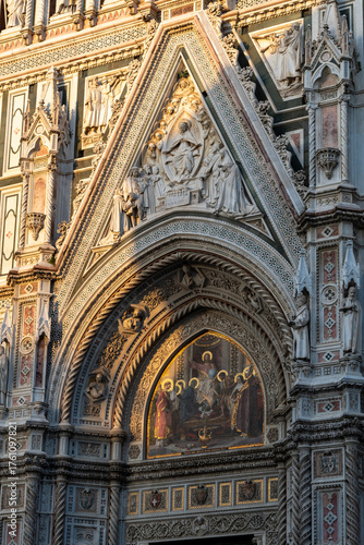 Cathedral of Santa Maria del Fiore mosaic, Florence, Tuscany, Italy