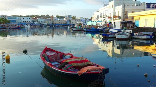 The old harbor of Bizerte, Tunisia
