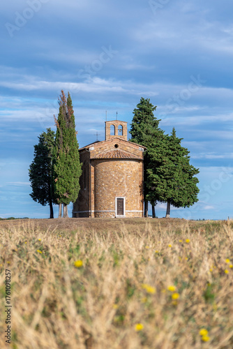 Capella Di Vitaleta, San Quirico d’Orcia, Siena Province, Tuscany, Italy