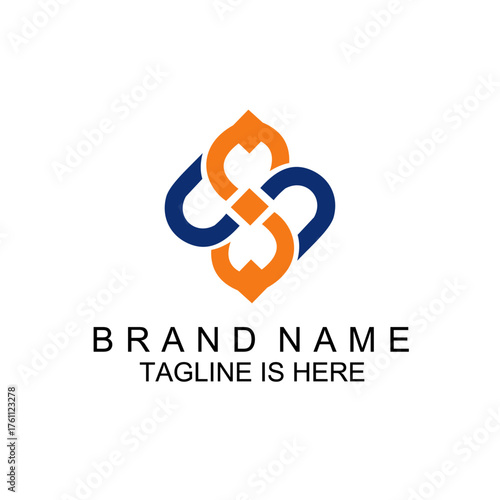Abstract logo design.Vector logo template