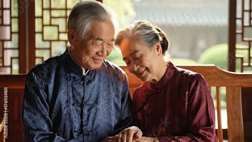 Couple sitting quietly, emotional understanding, no words, calm intimacy connection.