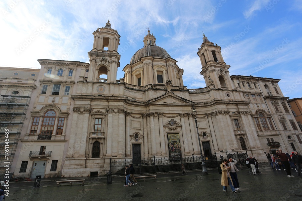 Obraz premium Sant’Agnese in Agone, Piazza Navona, Rome