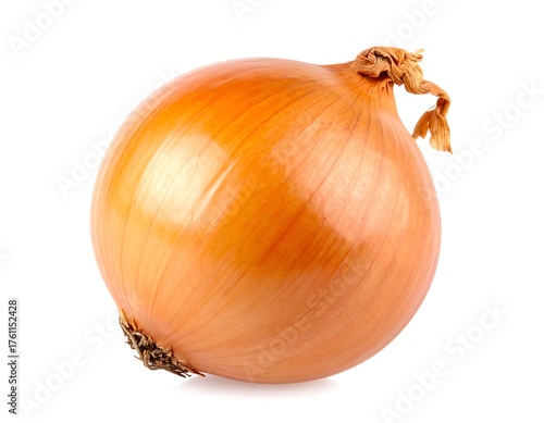 Wallpaper Mural Single onion, whole, light orange Torontodigital.ca