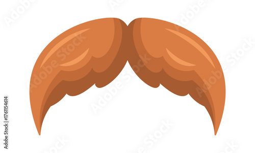 Dapper gentleman moustache stylish old-fashioned