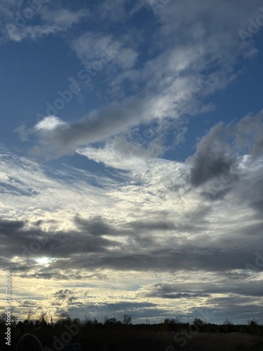 clouds in the sky