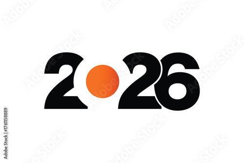 A black 2026 vector illustration icon set showing a swan silhouette animal forming a heart shape, a symbol of love