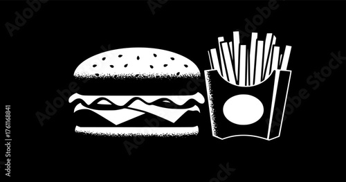 black and white cartoon illustration