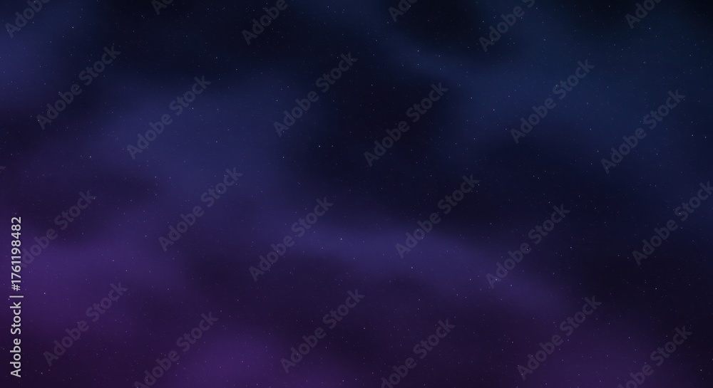 Fototapeta premium Dark Purple Abstract Night Sky Background.