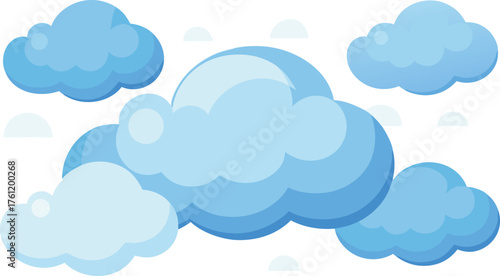 cloud pattern soft sky texture.