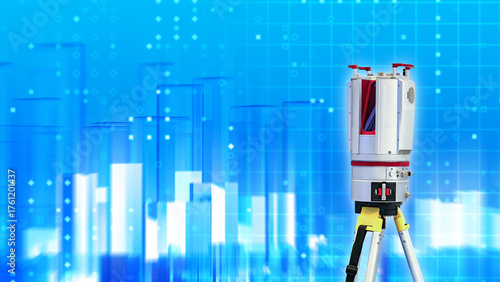 High-speed laser scanner. G...