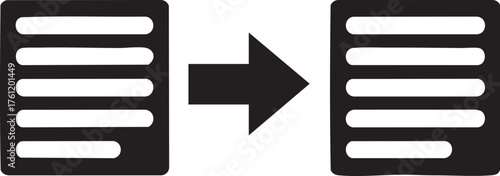 Foreign Language Translation Silhouettes Data Conversion Minimalist