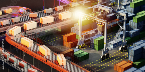 Automated logistics system ...