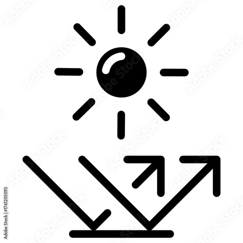 Uv Glyph Icon