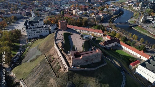 Gediminas Castle in autumn, Vilnius