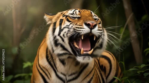 tiger in zoo