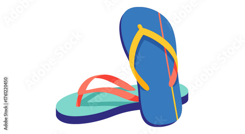 Fun summer beach days ahead with these colorful flip flops offering comfort and style for your sunny adventures vacation time footwear fashion