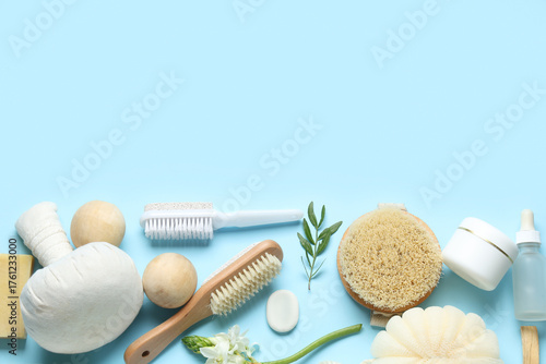 Different bath supplies for...