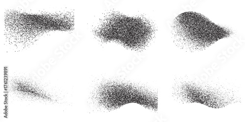 Wavy Liquid Noise Background. Blob gradient with rough shapes for retro web bg..