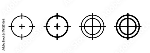 Target icon vector. goal icon vector. target marketing sign and symbol