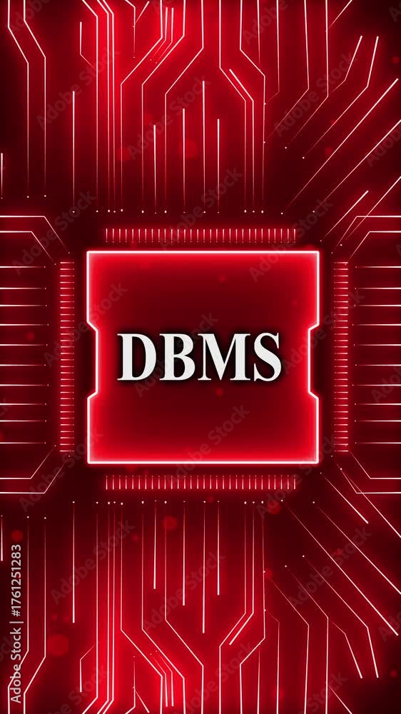 Dbms Engine Background DBMS – Database Management System. DBMS concept head up display (HUD UI ...