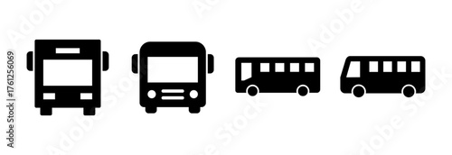 Bus icon vector illustration. bus sign and symbol. transport symbol