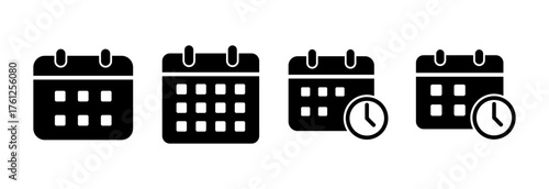 Calendar icon vector illustration. Calender sign and symbol. Schedule icon symbol