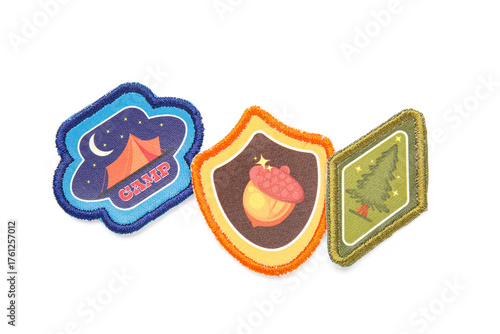 Different scout patches on ...